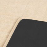 Beige Hondenbadmat van Katoen met Antislip Onderzijde – EBI Noir Japandi - Afbeelding 6