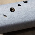 Lichtgrijze Kattenspeeltunnel van Synthetisch Vilt met Kijkgaten – D&D Home Lana - Afbeelding 2