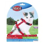 Kattenharnas met Kattenmotief voor Kittens en Kleine Katten – Trixie 4144-TRXI