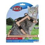 Verstelbaar Kattenharnas met Riem en Snelsluitingen – Trixie 4188-TRXI
