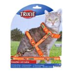 Kattenharnas met Riem en Motiefprint – Trixie 4209-TRXI - Afbeelding 4