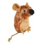 Katten Speelmuis van Pluche met Geluid en Kattenkruid – Trixie 45785-IMP-TRXI