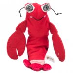 Interactief Kattenspeeltje Pluche Garnaal met Kattenkruid – Trixie Zappelshrimp