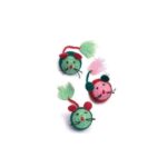 Katten Speelballetjes met Wollen Bekleding in Muisvorm – Karlie 46040