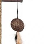 Kattenkrabpaal van Zeegras met Ligplateau – Karlie Flamingo Segra - Afbeelding 2
