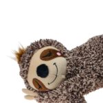 Hondenknuffel Luiaard van Pluche Bruin – Karlie 522421 - Afbeelding 2