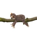 Hondenknuffel Luiaard van Pluche Bruin – Karlie 522421 - Afbeelding 3