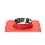 Hondenvoerbak met Uitneembare RVS Kom 350 ml Rood – Karlie Dex - Afbeelding 5
