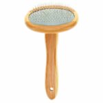 Slickerborstel met Bamboe Handgreep – DUVO 158004-EBI-VAR - Afbeelding 2
