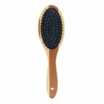 Honden- en Katten Draadborstel met Bamboe Handgreep – DUVO 158010-EBI - Afbeelding 2