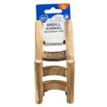 Knaagdierladder van Gevlamd Hout voor Kleine Knaagdieren – DUVO 1717088-EBI - Afbeelding 3