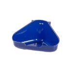 Kunststof Hoektoilet voor Kleine Knaagdieren 16,5 x 12,5 x 8 cm – DUVO 1717106-EBI