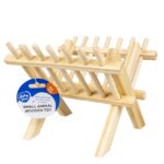 Houten Hooiruif voor Knaagdieren – DUVO 10250-EBI - Afbeelding 2