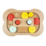 Houten Snackpuzzel met Schuifelementen voor Puppy's, Kleine Honden en Katten – DUVO 12389-EBI - Afbeelding 2