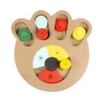 Houten Snackpuzzel met Schuifelementen voor Puppy’s, Kleine Honden en Katten – DUVO 12390-EBI - Afbeelding 2