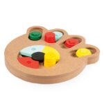 Houten Snackpuzzel met Schuifelementen voor Puppy’s, Kleine Honden en Katten – DUVO 12390-EBI