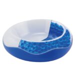 Koelbak voor Voer en Water Wit-Blauw 1500 ml en Ø29 cm – DUVO 12395-EBI-VAR - Afbeelding 2