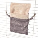 Knaagdier Hangende Pluchen Slaapzak 17 x 11 x 1 cm – DUVO Elm - Afbeelding 3