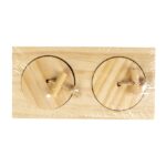 Houten Snackpuzzel voor Konijnen en Knaagdieren – DUVO Sniffle n Snack Puzzle Cas - Afbeelding 2