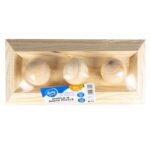 Houten Snackpuzzel voor Konijnen en Knaagdieren – DUVO Fay - Afbeelding 2