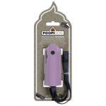Hondenpoepzakjeshouder met LED-lamp, violet – DUVO Poopidog - Afbeelding 2