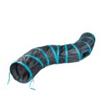 Kattenspeeltunnel met Bal en Bel 122 x 25 cm – DUVO Snake