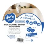 Kattenkrabplank van MDF en Golfkarton – DUVO Fidgistar - Afbeelding 3