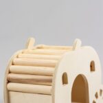 Houten Bruggenhuis voor Kleine Knaagdieren – DUVO 14315-EBI - Afbeelding 3