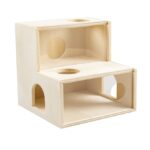 Knaagdier Klimhuis van Hout en Plexiglas – DUVO 14318-EBI