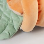 Pluche Slaapzak in Wortelvorm voor Konijnen en Knaagdieren – DUVO 14417-EBI - Afbeelding 2