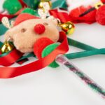 Kattenhengel met Bel – DUVO Xmas Silky - Afbeelding 2