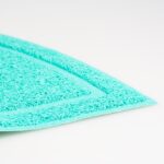 Halfronde Kattenbakmat met Speciale Vezels Petrolblauw – DUVO 15323-EBI - Afbeelding 2