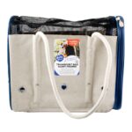 Transporttas voor Hond en Kat Waterafstotend Beige – DUVO Saint-Tropez - Afbeelding 2
