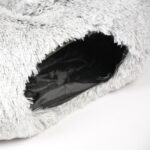 Katten Tunnel met Donutmand van Pluche in Lichtgrijs – DUVO Snug - Afbeelding 5