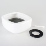 Anti-mors Drinkbak voor Honden en Katten Wit Grijs – DUVO 15252-EBI - Afbeelding 3