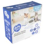 Anti-mors Drinkbak voor Honden en Katten Wit Grijs – DUVO 15252-EBI - Afbeelding 4
