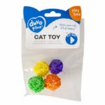 Katten Speelballen van Wilgenhout 4 Stuks – DUVO 15420-EBI - Afbeelding 2