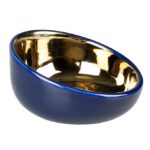 Keramische Voer- en Waterbak met Schuine – DUVO Stone Obliq