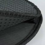 Halfronde Kattenbakmat met Twee Lagen, Zwart – DUVO Swift - Afbeelding 3
