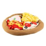Pizza Snuffelmat van Fleece met Antislip Onderzijde – DUVO 15718-EBI