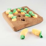Snuffelmat voor Hond en Kat met Antislip Onderzijde – DUVO Karottengarten - Afbeelding 3