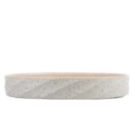 Keramische Kattenvoer- en Drinkbak Grijs-Groen 260 ml – DUVO Stone Wavy Dune - Afbeelding 4