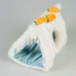 Pluche Knaagdierhuis met Uitneembaar Kussen 20 x 16 x 13,5 cm – DUVO 15855-EBI - Afbeelding 4