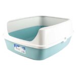 Open Kattenbak met Afneembare Rand Wit Aquarel – DUVO Macy ECO - Afbeelding 2