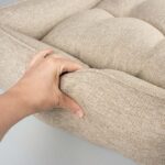 Hondenbed met Afneembare Hoes Beige 60 x 45 x 16 cm – DUVO Duratex - Afbeelding 4