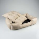 Hondenbed met Afneembare Hoes Beige 60 x 45 x 16 cm – DUVO Duratex - Afbeelding 3