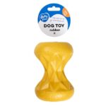Rubberen Snackspeeltje voor Honden Geel – DUVO Griplay Zandloper - Afbeelding 2