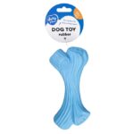 Honden Kauwspeelgoed van Rubber met Reliëfpatroon – DUVO Griplay Boomstam Blauw - Afbeelding 2