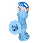 Honden Voerspeeltje van Rubber met Reliëf – DUVO Griplay Tripod Blauw - Afbeelding 3