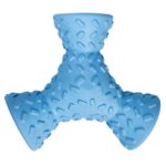 Honden Voerspeeltje van Rubber met Reliëf – DUVO Griplay Tripod Blauw